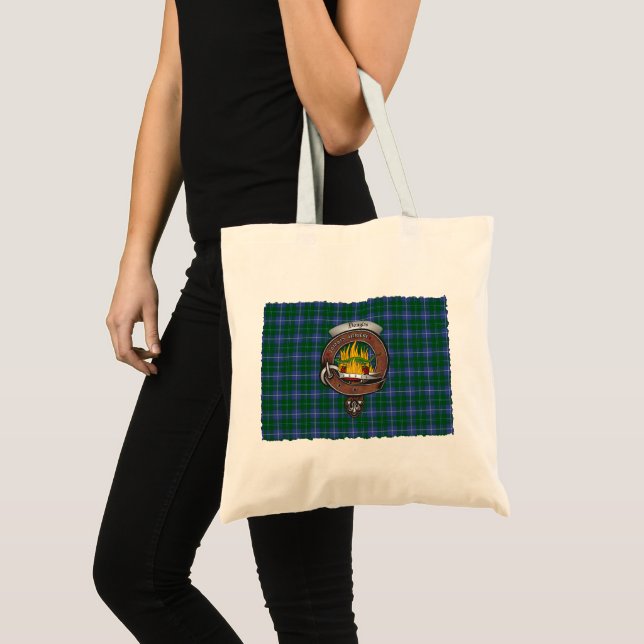 Tote Bag Douglas Clan Badge Tartan Fourre-tout (Devant (produit))