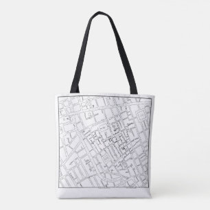 Tote Bag Dr. John Snow : Carte de choléra de Londres, 1854
