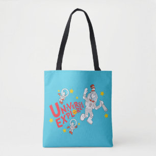 Tote Bag Dr Seuss   Chat dans l'Explorateur d'univers Casqu