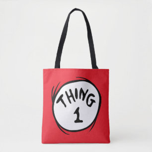 Tote Bag Dr Seuss   Chose Une Chose Deux - Chose Une
