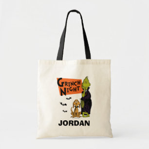 Tote Bag Dr Seuss   Hallowen Grinch Night Graphic