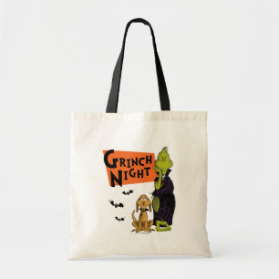 Tote Bag Dr Seuss   Hallowen Grinch Night Graphic