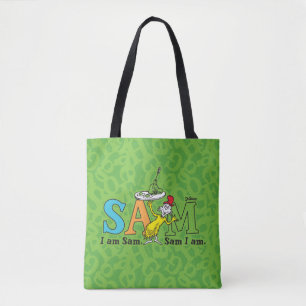 Tote Bag Dr. Seuss   I Am Sam. Sam I Am.