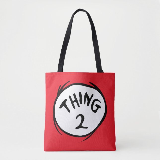 Tote Bag Dr Seuss | La Chose Deux - La Chose Deux (Devant)