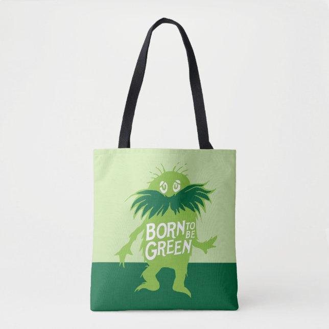 Tote Bag Dr Seuss | Lorax - Né Pour Être Vert (Devant)