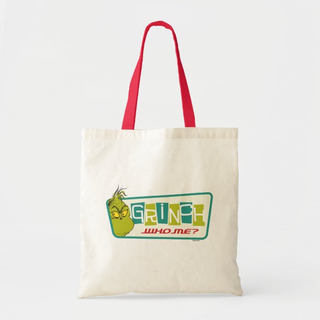 Tote Bag Dr Seuss | The Grinch - Qui ? (Devant)