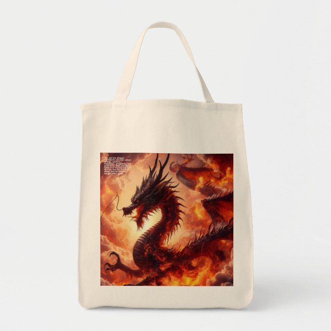 Tote Bag Dragon (Devant)