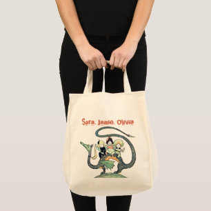 Tote Bag Dragon 3 Gras Babes