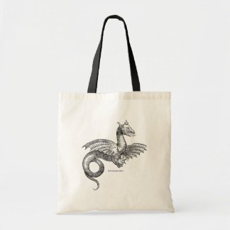 Tote Bag Dragon ailé de Historiæ Serpentum et Draconum