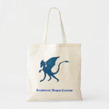 Dragon bleu Fourre-tout - par IDC