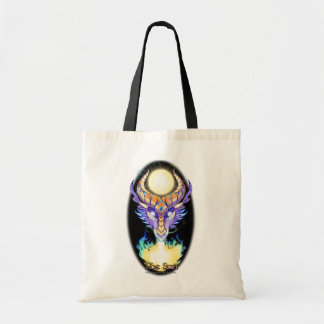 Tote Bag Dragon céleste; Le Soleil :sac fourre-tout