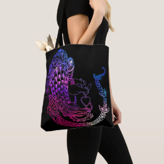 Tote Bag Dragon dans l'amour