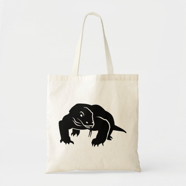 Tote Bag Dragon de Komodo (Devant)