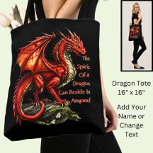 Dragon vert rouge, l'esprit peut résider en tout