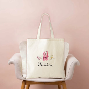 Tote Bag Drapeau adulte PJ Pajama Party Cadeau personnalisé