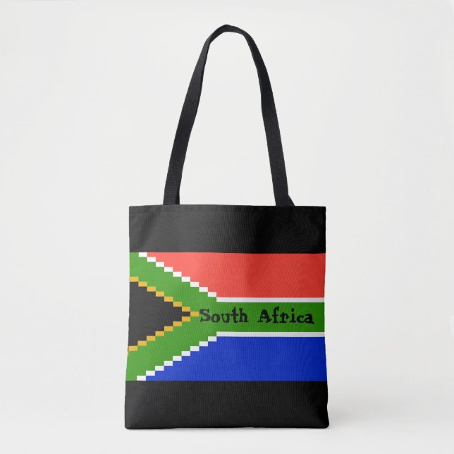 Tote Bag Drapeau Afrique du Sud (Devant)