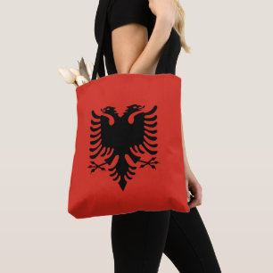 Tote Bag Drapeau albanais