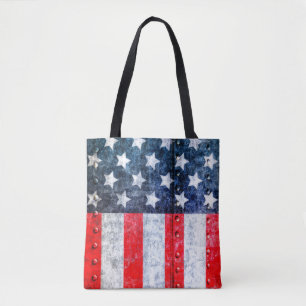 Tote Bag Drapeau américain
