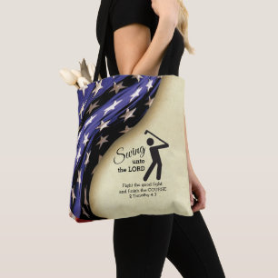 Tote Bag Drapeau américain élégant