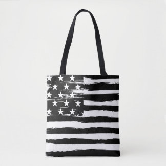 Tote Bag Drapeau américain Grungy Fourre-tout