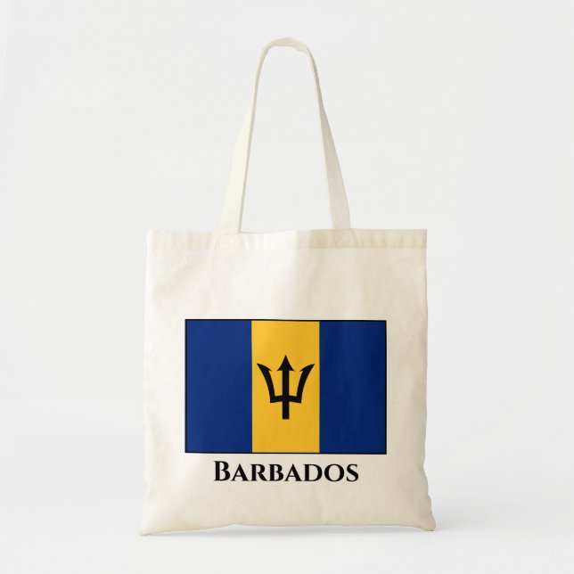 Tote Bag Drapeau Barbade (Devant)