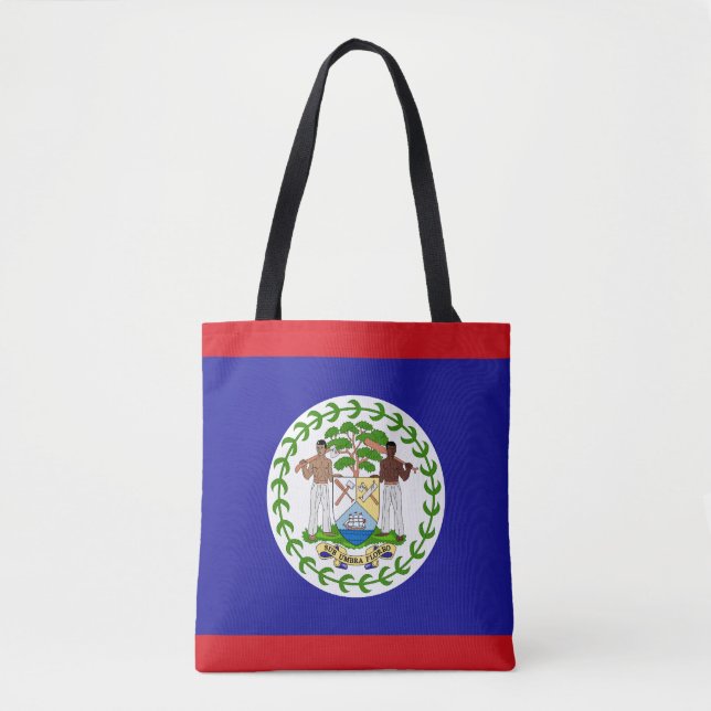 Tote Bag Drapeau bélizien (Devant)