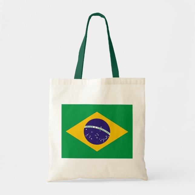 Tote Bag Drapeau brésilien (Devant)