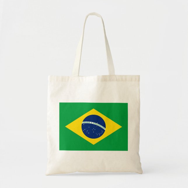 Tote Bag Drapeau brésilien (Devant)