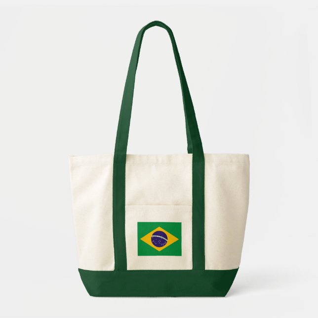 Tote Bag Drapeau brésilien (Devant)