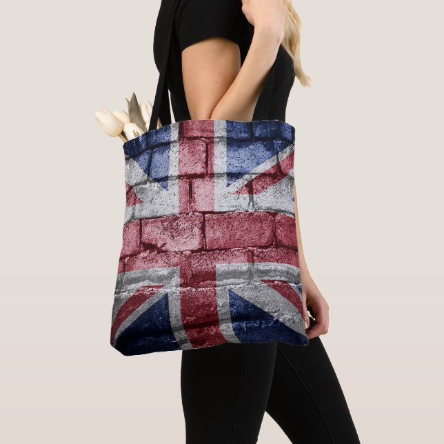 Tote Bag Drapeau britannique (De près)