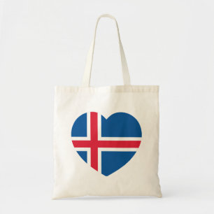 Tote Bag Drapeau cardiaque islandais