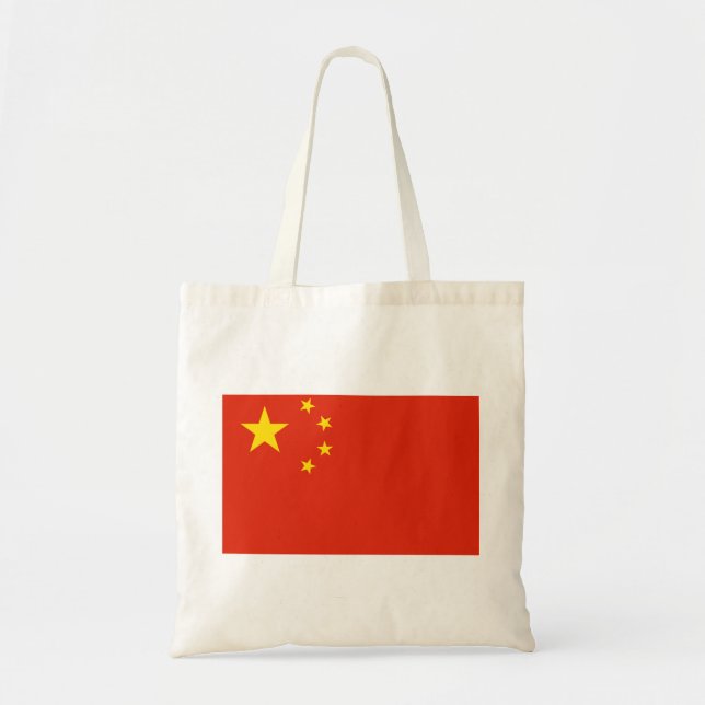 Tote Bag Drapeau chinois (Devant)