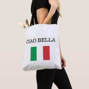 Tote Bag Drapeau CIAO BELLA Italie