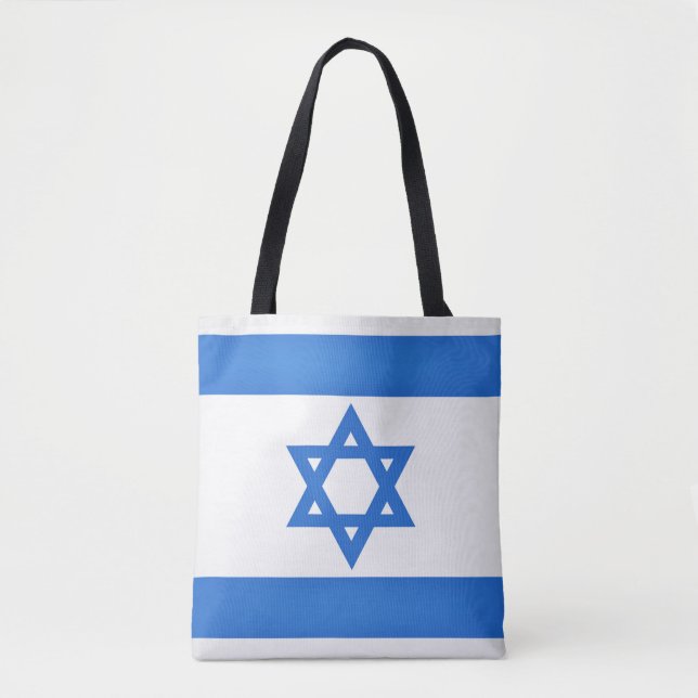 Tote Bag Drapeau Cool d'Israël (Devant)