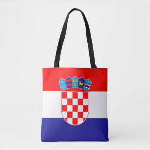 Tote Bag Drapeau Croatie