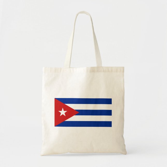 Tote Bag Drapeau Cuba (Devant)