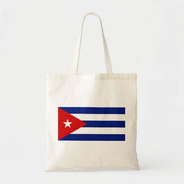 Tote Bag Drapeau cubain (Devant)