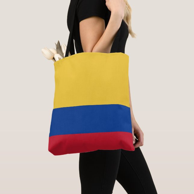 Tote Bag Drapeau de Colombie (De près)