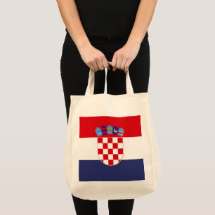 Tote Bag Drapeau de Croatie