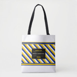 Tote Bag Drapeau de fan de football de Bosnie-Herzégovine C
