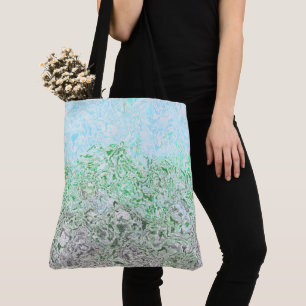 Tote Bag Drapeau de fierté Autoromantique Trippy Boho Groov