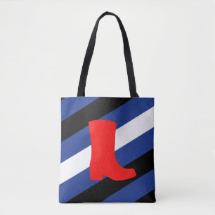 Tote Bag Drapeau de fierté de bottes