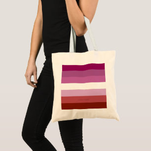Tote Bag Drapeau de fierté lesbienne de SlipperyJoe's fémin