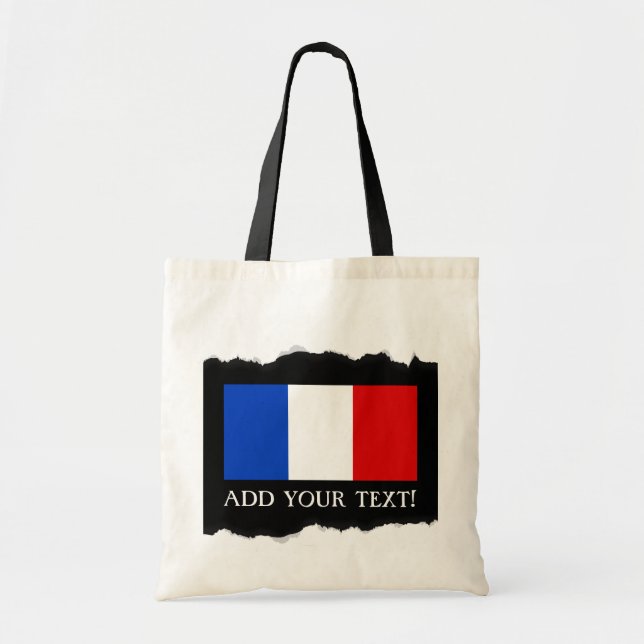 Tote Bag Drapeau de France (Devant)