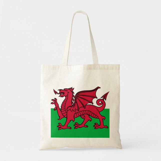 Tote Bag Drapeau de Gallois (Devant)
