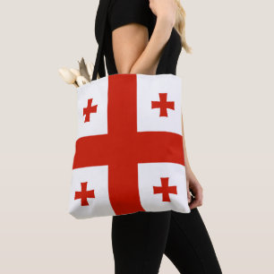 Tote Bag Drapeau de Géorgie