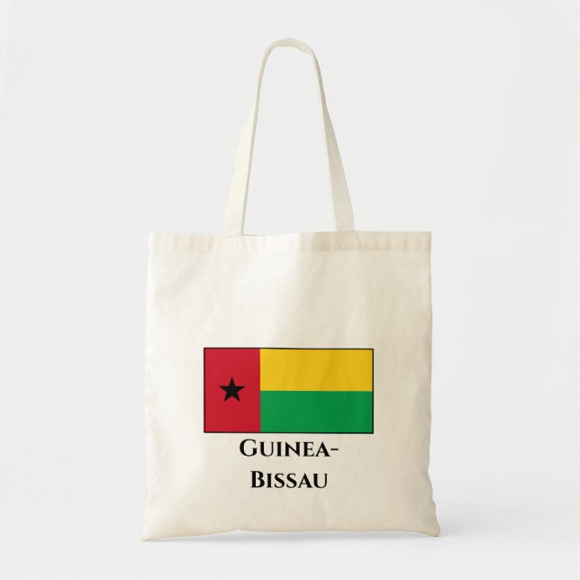 Tote Bag Drapeau de Guinée-Bissau (Devant)