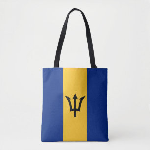 Tote Bag Drapeau de la Barbade patriotique