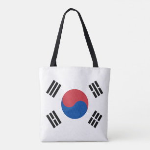 Tote Bag Drapeau de la Corée du Sud