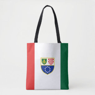 Tote Bag Drapeau de la Fédération de Bosnie-Herzégovine